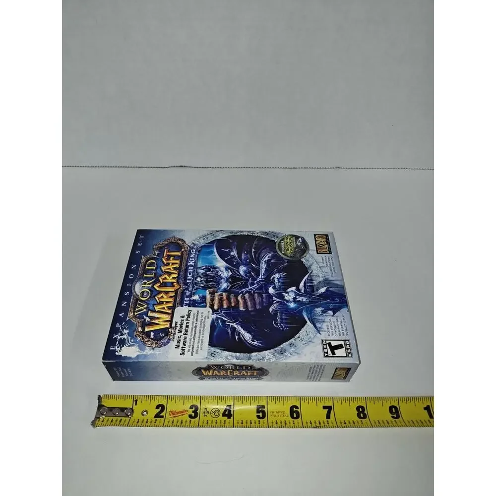 World of Warcraft: Wrath Of The Lich King Expansion Set PC Gaming Game In Box